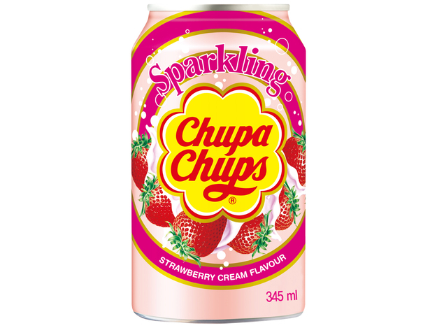 Boisson Pétillante à la Crème de Fraises