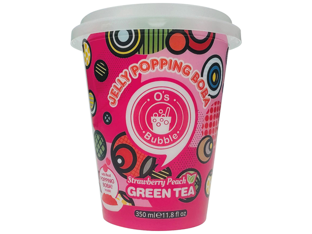Boba Drank Aardbei & Perzik