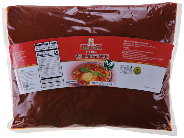 Pâte de Curry Rouge Végétarien