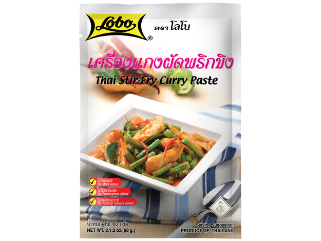 Thaise Wokpaste voor Curry