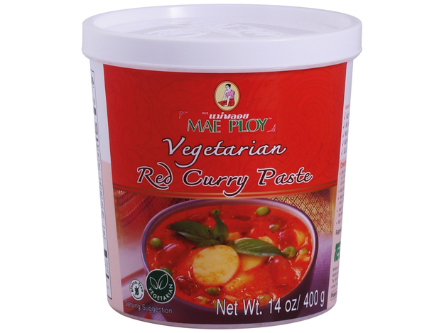 Maeploy Pâte de curry rouge (végétarien) 400 g