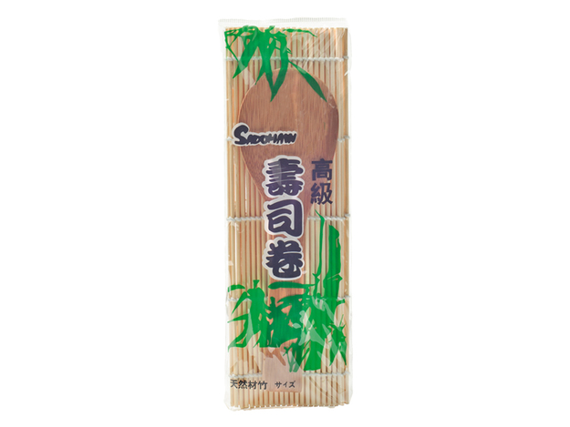 Natte à Sushi en Bambou avec Cuillère