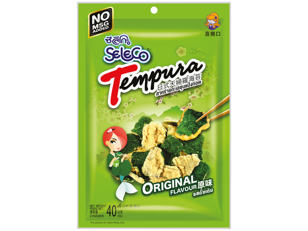 Chips d'Algues Tempura sans Glutamate