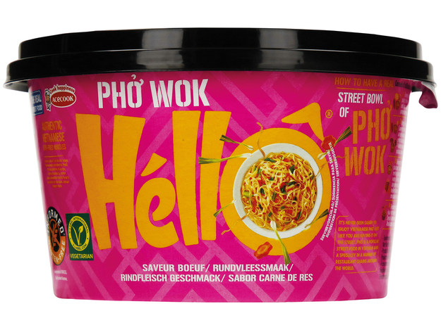 Instant Noedels Pho Wok Rund