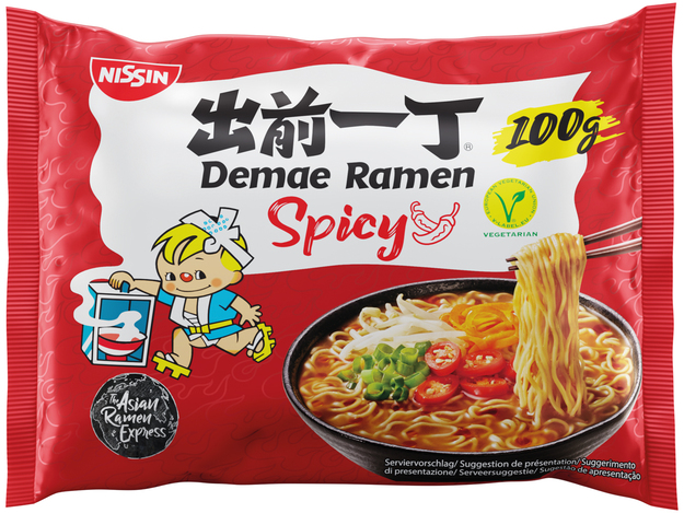 Demae Ramen Instant Noodles Spicy