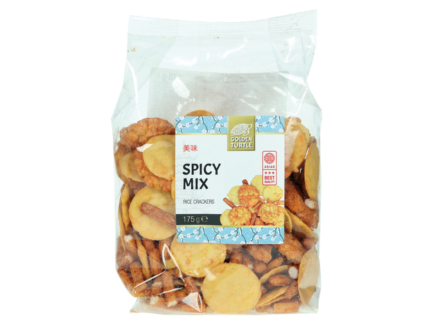 Pikante Rijstcrackermix