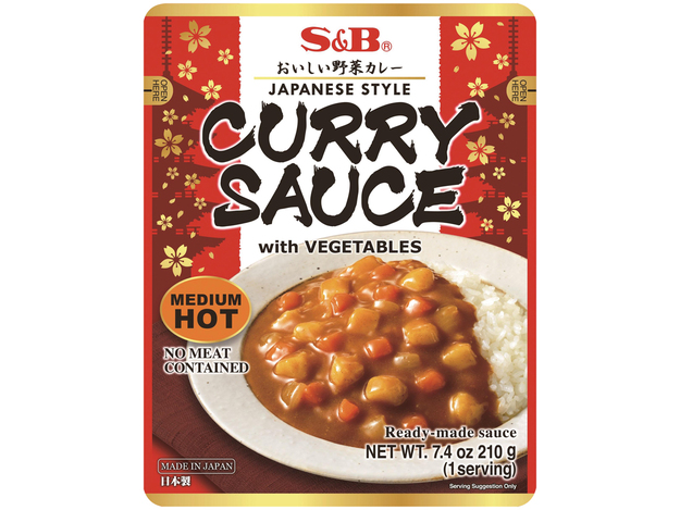 Curry Sauce with Vegetables (Medium Hot)