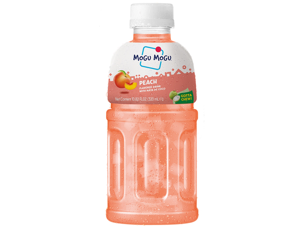 Boisson à la Pêche Avec Nata De Coco