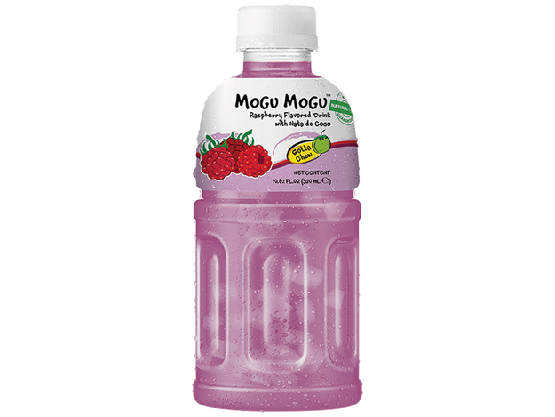 Boisson à la Framboise avec Nata de Coco