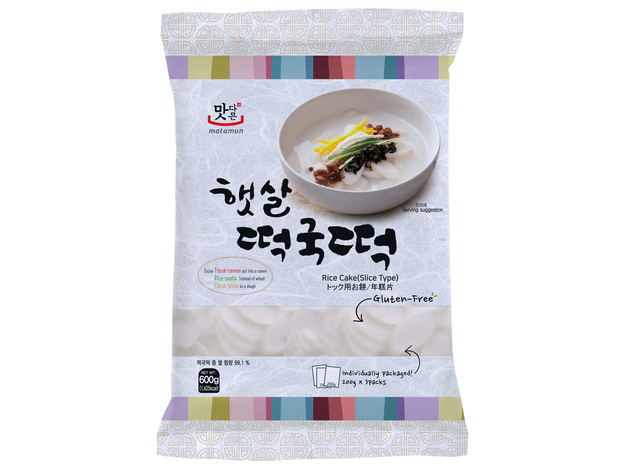 Gâteaux de Riz Tranché (Tteokguk Tteok)
