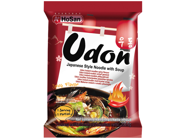 Udon Instant Noodles Spicy Flavour