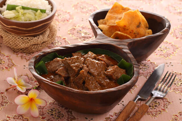Rendang indonésien