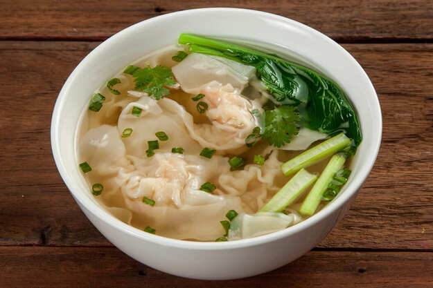 Wonton soep