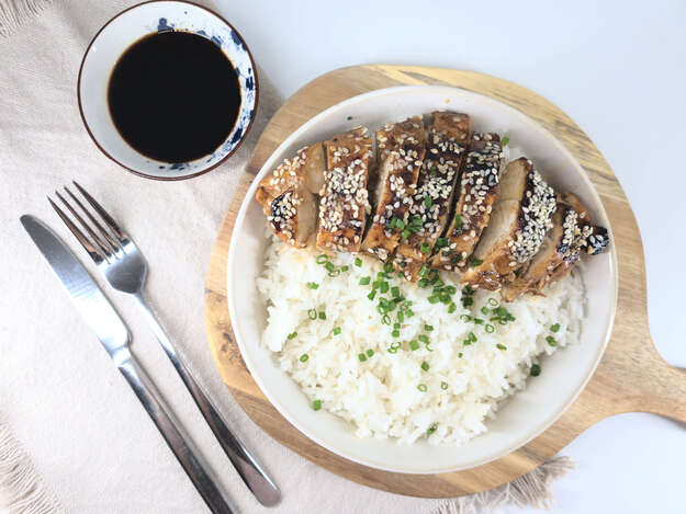 Poulet grillé au sésame
