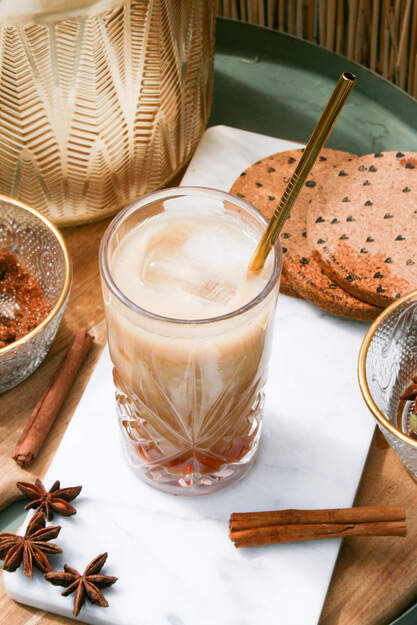 Iced Thai Tea Latte