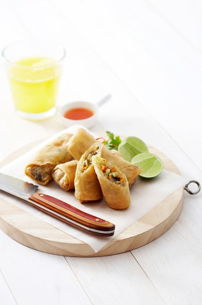 Vegetarian spring rolls